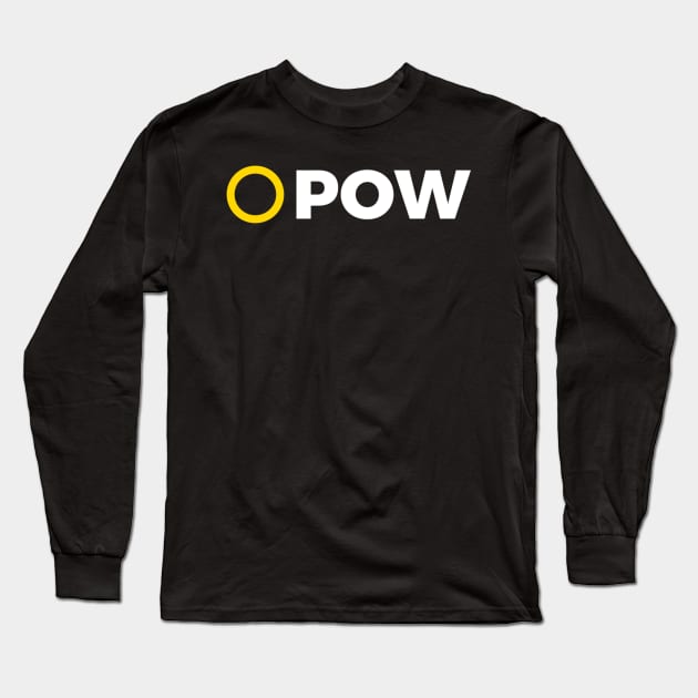 POW Crypto-currency Token Long Sleeve T-Shirt by cryptogeek